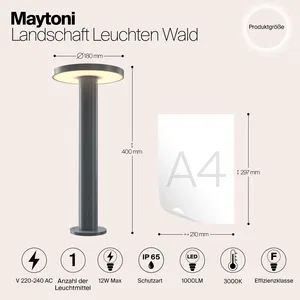 Ландшафтный светильник Outdoor O420FL-L12GF
