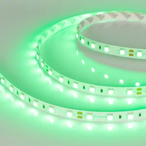 Лента RT-B60-10mm 24V Green (14.4 W/m, IP20, 5060, 5m) (Arlight, Открытый)