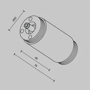 Комплектующие для систем освещения с токоведущими элементами Technical CA013IC-B