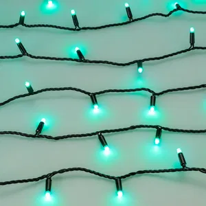 Светодиодная гирлянда ARD-STRING-CLASSIC-10000-BLACK-95LED-LIVE RGBW-DMX (24V, 10W) (Ardecoled, IP65, 1 год)