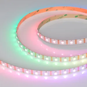 Лента SPI-B60-10mm 5V RGB-PX1-BPT (12 W/m, IP20, 5060, 5m) (Arlight, бегущий огонь)
