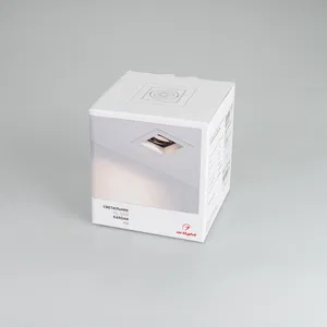 Светильник CL-SNODO-LUM-S102x102-9W Warm3000 (WH-BK, 38 deg) (Arlight, IP20 Металл, 3 года)