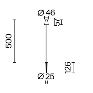 Ландшафтный светильник Outdoor O504FL-L1B3K1
