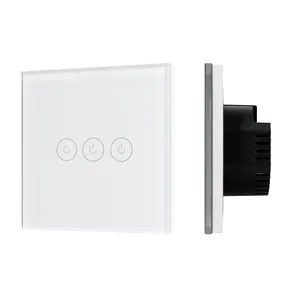 Выключатель сенсорный SWT-OMALI-S03-ZB-WH (250V, 10A, Zigbee) (Arlight, Стекло)