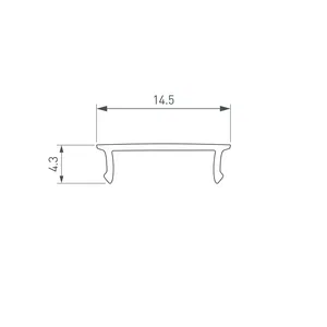 Экран SL-W15-2000 OPAL (Arlight, Пластик)