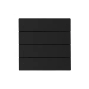 INTELLIGENT ARLIGHT Кнопочная панель SMART-DMX512-801-22-8G-8SC-DIM-IN Black (230V, 2.4G) (IARL, IP20 Пластик, 5 лет)