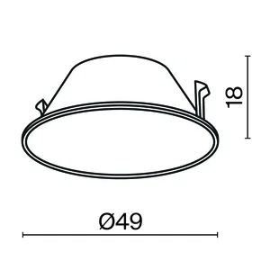 Комплектующие для светильника Technical Ring057-7-MG