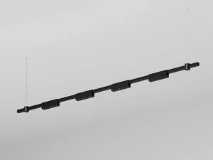 Подвесной светильник HOKASU PL11 (RAL9005/2000mm – 190mm/3K/14W/40deg)