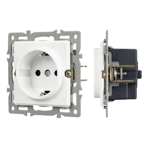 Механизм электрической розетки SCT-GP-MEU-PL-WH (250V, 16A) (Arlight, -)