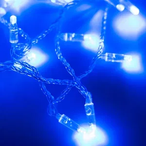 Светодиодная гирлянда ARD-STRING-CLASSIC-10000-CLEAR-100LED-STD BLUE (230V, 7W) (Ardecoled, IP65, 1 год)