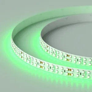Лента RT 2-5000 24V Green 2x2 (3528, 1200 LED, LUX) (Arlight, 19.2 Вт/м, IP20)