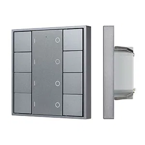 INTELLIGENT ARLIGHT Кнопочная панель DALI-201-23-4G-DIM-DT6-IN Silver (BUS, Frame) (IARL, IP20 Металл, 3 года)