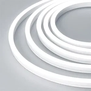 Лента герметичная MOONLIGHT-SIDE-A140-12x17mm 24V White6000 (9.6 W/m, IP67, 5m, wire x2) (Arlight, Вывод боковой, 3 года)
