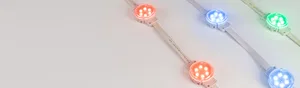 Модуль управляемый SPI-F6-D40 24V RGB-RAM-Auto (1.25W, IP68, 120 deg) (Arlight, Пластик, 3 года)
