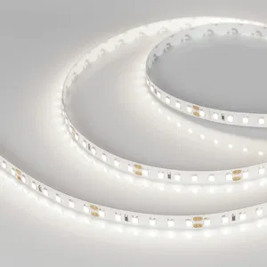 Лента RT-A120-8mm 24V Day5000 (14.4 W/m, IP20, 2835, 5m) (Arlight, Открытый)