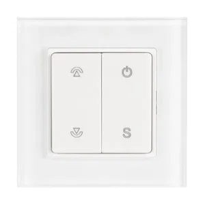 Панель SMART-P47-DIM-G-SUF (3V, 1 зона, Knob, 2.4G) (Arlight, Стекло)