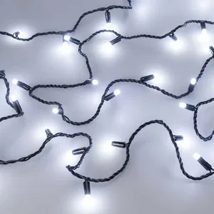 Светодиодная гирлянда ARD-STRING-CLASSIC-10000-BLACK-100LED-MILK-STD White (230V, 7W) (Ardecoled, IP65, 1 год)