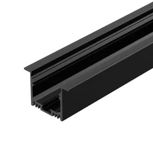 Профиль SL-LINIA49M-F-2000 BLACK (Arlight, Алюминий)