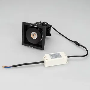 Светильник CL-SNODO-LUM-S80x80-9W Warm3000 (BK, 45 deg) (Arlight, IP20 Металл, 3 года)