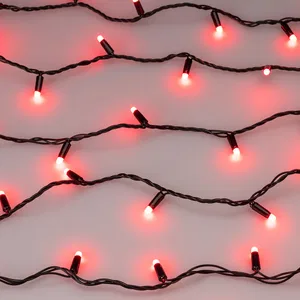 Светодиодная гирлянда ARD-STRING-CLASSIC-20000-BLACK-200LED-MILK-SYNC RGB (230V, 13W) (Ardecoled, IP65, 1 год)