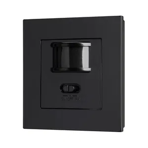 Датчик движения PRIME-PIR-BUILT-200W-BK (230V, 0.87A, MULTI, IP20) (Arlight, Пластик, 5 лет)