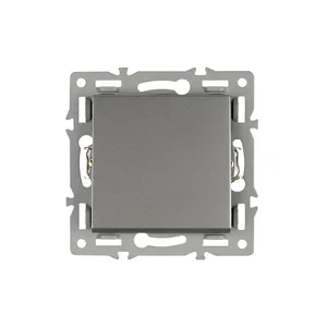 Механизм выключателя одноклавишный проходной SWT-MKP1-PL-GR (250V, 16A) (Arlight, -)