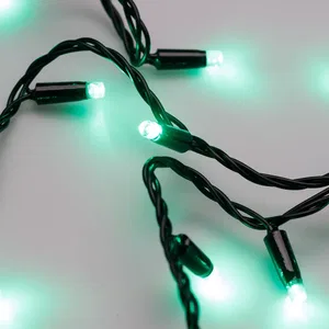 Светодиодная гирлянда ARD-STRING-CLASSIC-10000-BLACK-100LED-STD GREEN (230V, 7W) (Ardecoled, IP65)