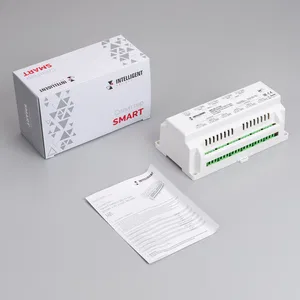 INTELLIGENT ARLIGHT Сплиттер SMART-DMX512-306-72-DIN (12-48V, 2-in, 6-out, RS-485) (IARL, IP20 Металл, 5 лет)