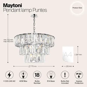 Подвесной светильник Maytoni MOD043PL-18CH