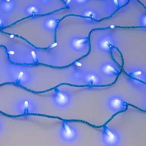 Светодиодная гирлянда ARD-STRING-CLASSIC-10000-BLUE-100LED-MILK-STD Blue (230V, 7W) (Ardecoled, IP65, 1 год)