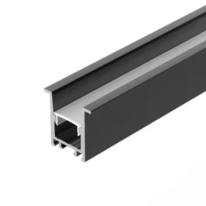 Профиль SL-COMFORT-2322-F-2000 ANOD BLACK (Arlight, Алюминий)