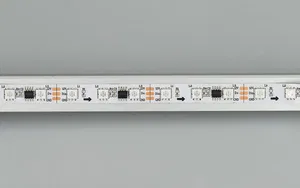 Лента SPI-5000-5060-60 12V Cx3 RGB (10mm, 14.4W/m, IP20) (Arlight, бегущий огонь)