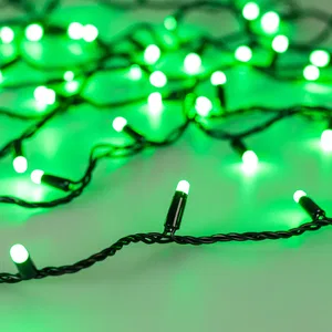 Светодиодная гирлянда ARD-STRING-CLASSIC-20000-BLACK-200LED-MILK-SYNC RGB (230V, 13W) (Ardecoled, IP65, 1 год)