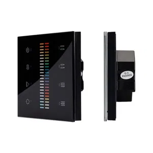 Панель Sens SR-2830C-AC-RF-IN Black (220V,RGB+CCT,4зоны) (Arlight, IP20 Пластик, 3 года)