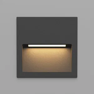 Светильник LTD-TRAIL-S115x115-4W Warm3000 (GR, 70 deg, 230V) (Arlight, IP65 Металл, 3 года)