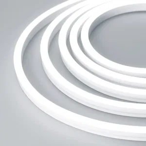 Лента герметичная MOONLIGHT-SIDE-A140-12x17mm 24V White6000 (9.6 W/m, IP67, 5m, wire x2) (Arlight, Вывод боковой, 3 года)