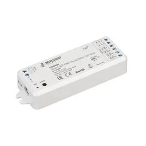 INTELLIGENT ARLIGHT Диммер SMART-SET-PWM-104-52-RGBW-SUF White (12-24V, 4x4A, ПДУ RING 10кн, 2.4G) (IARL, Контроллер)