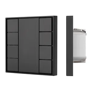 INTELLIGENT ARLIGHT Панель KNX-223-8-BLACK (BUS) (IARL, IP20 Пластик, 3 года)