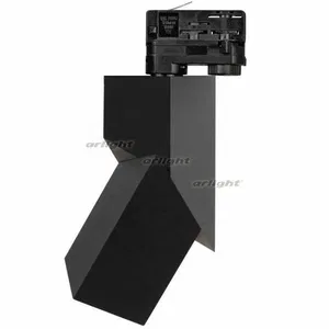 Светильник LGD-TWIST-TRACK-4TR-S60x60-12W Warm3000 (BK, 30 deg) (Arlight, IP40 Металл, 3 года)