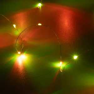 Светодиодная гирлянда ARD-DEW-HOME-2000-CLEAR-20LED-STD RGB (3V, Battery Pack) (Ardecoled, IP20)