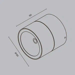 Уличный потолочный светильник Outdoor O310CL-L7W3K