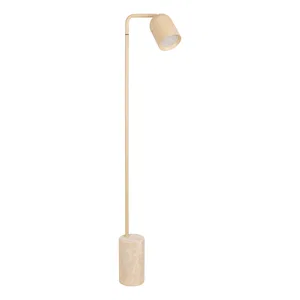Светильник SP-MASON-FLOOR-R143-6W Warm3200-MIX (BG, 120 deg, 230V) (Arlight, IP20 Травертин, 5 лет)