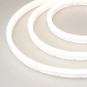 Лента герметичная MOONLIGHT-SIDE-A140-12x17mm 24V Day4000 (9.6 W/m, IP67, 5m, wire x2) (Arlight, Вывод боковой, 3 года)