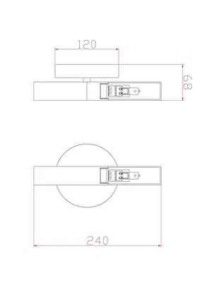 Настенный светильник (бра) Freya FR6109WL-01CH