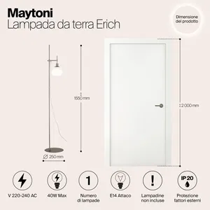 Напольный светильник (торшер) Maytoni MOD221-FL-01-N