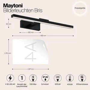 Подсветка Maytoni MIR008WL-L12B4K