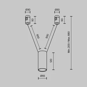 Трековый светильник Technical TR157-1-12W4K-PT