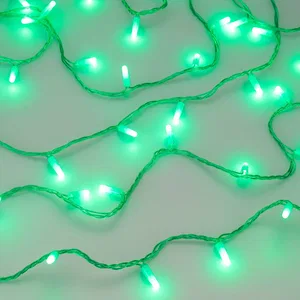 Светодиодная гирлянда ARD-STRING-CLASSIC-10000-GREEN-100LED-MILK-STD Green (230V, 7W) (Ardecoled, IP65)