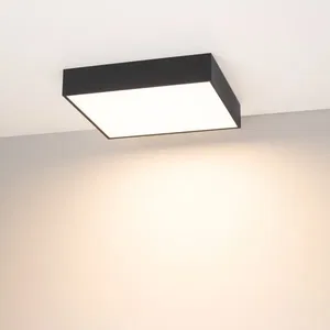 Светильник SP-QUADRO-S350x350-30W Warm3000 (BK, 120 deg, 230V) (Arlight, IP40 Металл, 3 года)