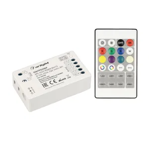 Контроллер ARL-4022-RGBW White (5-24V, 4x4A, ПДУ 24кн, RF) (Arlight, IP20 Пластик, 3 года)